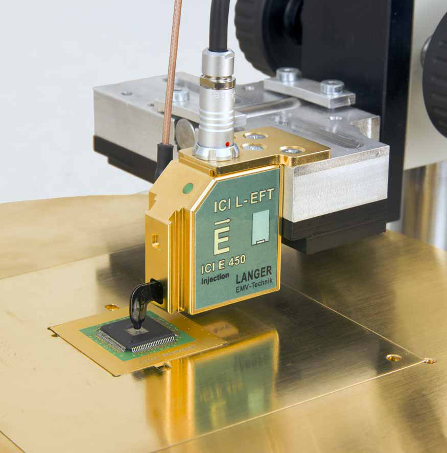 Puls E-Feldquelle ICI E450 L-EFT in Anwendung